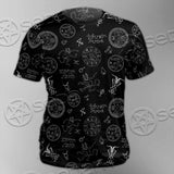 Satanism Symbols SED-0801 Unisex T-shirt
