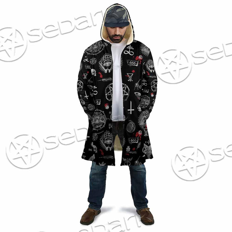 Satanic Symbols Occult SED-0802 Cloak
