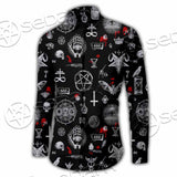 Satanic Symbols Occult SED-0802 Shirt Allover