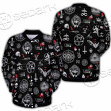 Satanic Symbols Occult SED-0802 Button Jacket