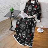 Satanic Symbols Occult SED-0802 Sleeved Blanket