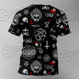 Satanic Symbols Occult SED-0802 Unisex T-shirt