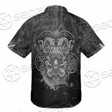 Pentagram Demon Goat Head SED-0805 Shirt Allover