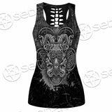 Pentagram Demon Goat Head SED-0805 Women Tank Top