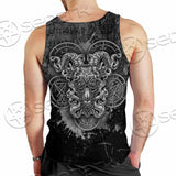 Pentagram Demon Goat Head SED-0805 Men Tank-tops