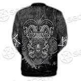 Pentagram Demon Goat Head SED-0805 Button Jacket