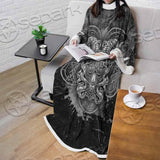 Pentagram Demon Goat Head SED-0805 Sleeved Blanket