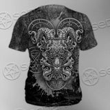 Pentagram Demon Goat Head SED-0805 Unisex T-shirt