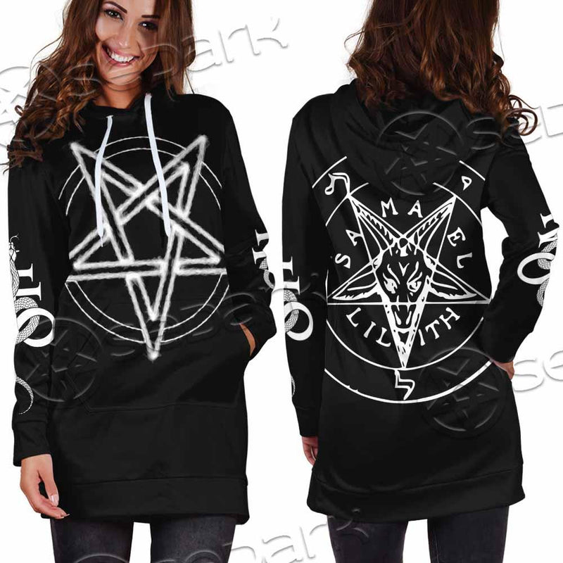 Pentagram Lilith SED-0809 Hoodie Dress