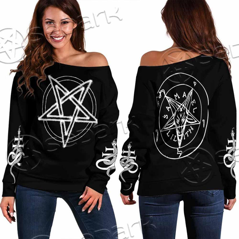 Pentagram Lilith SED-0809 Off Shoulder Sweaters