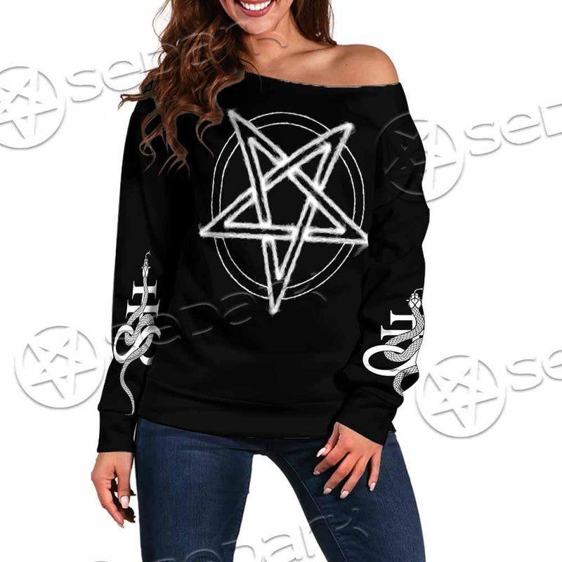 Pentagram Lilith SED-0809 Off Shoulder Sweaters