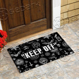 Satanic Symbols Keep Off SED-0810 Door Mat