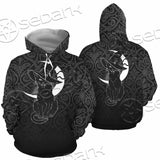 Gothic Moon Black Cat SED-0812 Hoodie & Zip Hoodie