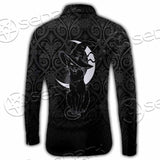 Gothic Moon Black Cat SED-0812 Shirt Allover