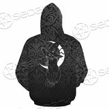 Gothic Moon Black Cat SED-0812 Hoodie & Zip Hoodie