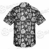 Gothic Skull Ouija Board SED-0813 Shirt Allover