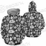 Gothic Skull Ouija Board SED-0813 Hoodie & Zip Hoodie