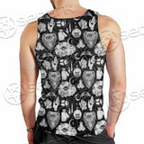 Gothic Skull Ouija Board SED-0813 Men Tank-tops