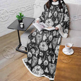 Gothic Skull Ouija Board SED-0813 Sleeved Blanket