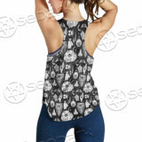 Gothic Skull Ouija Board SED-0813 Women Tank Top