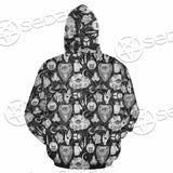 Gothic Skull Ouija Board SED-0813 Hoodie & Zip Hoodie