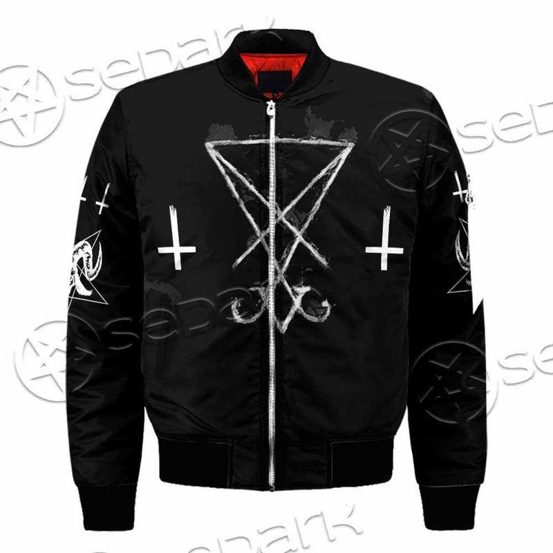 Sigil Of Lucifer Inverted Cross SED-0814 Jacket