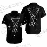 Sigil Of Lucifer Inverted Cross SED-0814 Shirt Allover