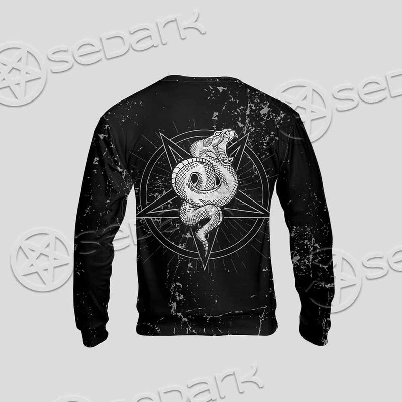 Satanic Snake SED-0815 Unisex Sweatshirt