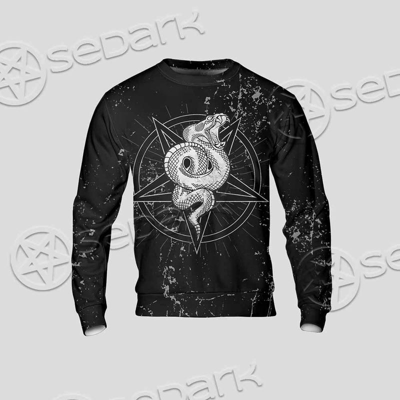 Satanic Snake SED-0815 Unisex Sweatshirt