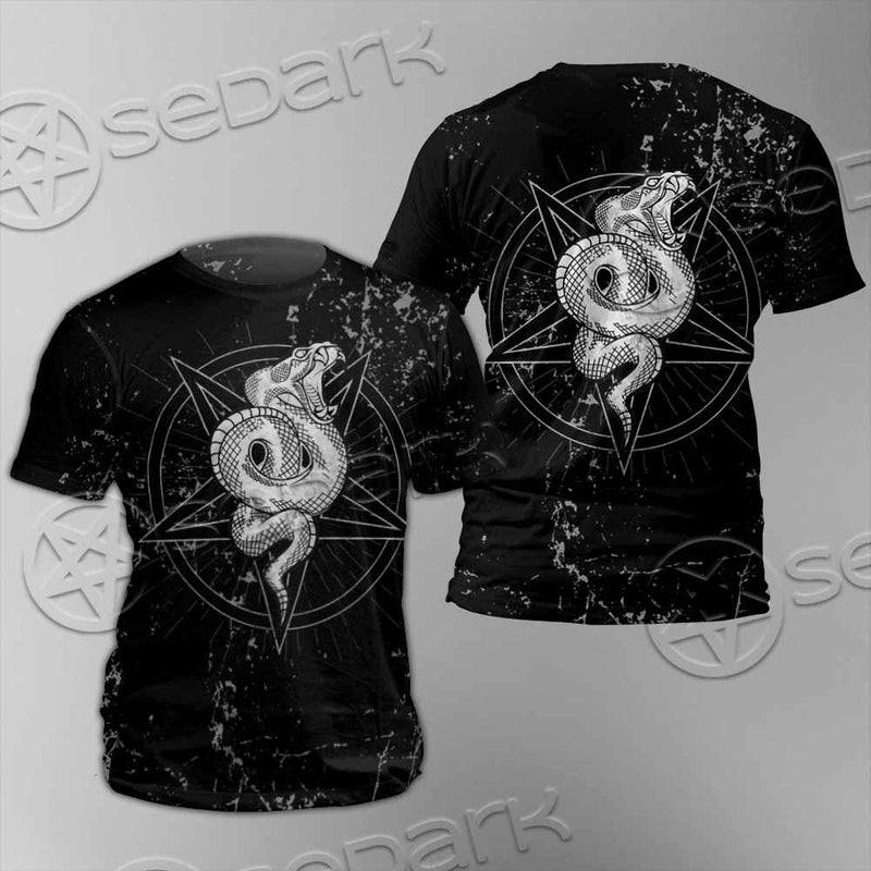 Satanic Snake SED-0815 Unisex T-shirt