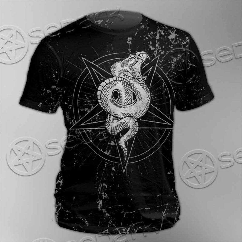 Satanic Snake SED-0815 Unisex T-shirt