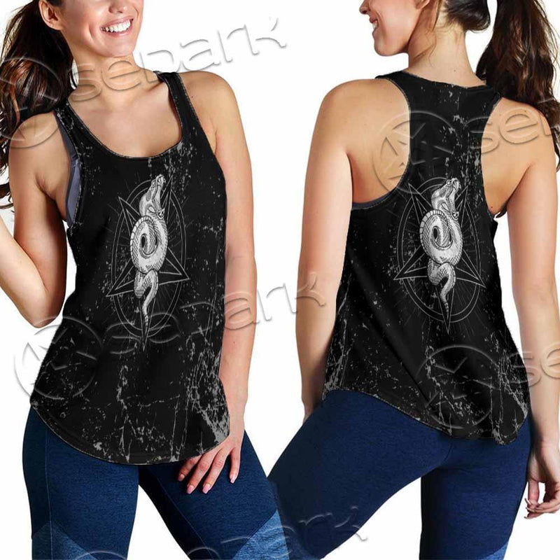 Satanic Snake SED-0815 Women Tank Top