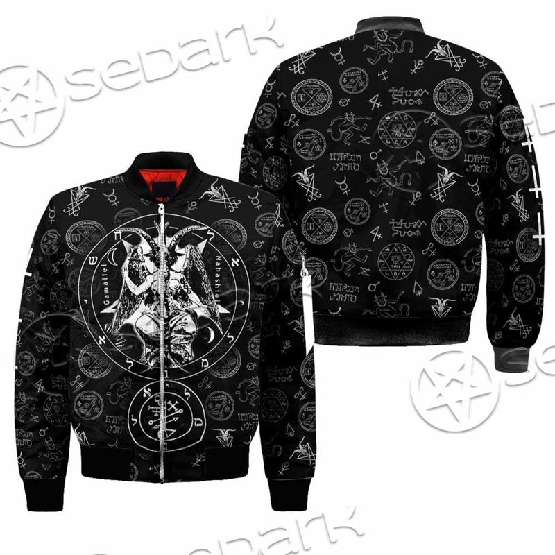 Baphomet Inverted Cross SED-0816 Jacket