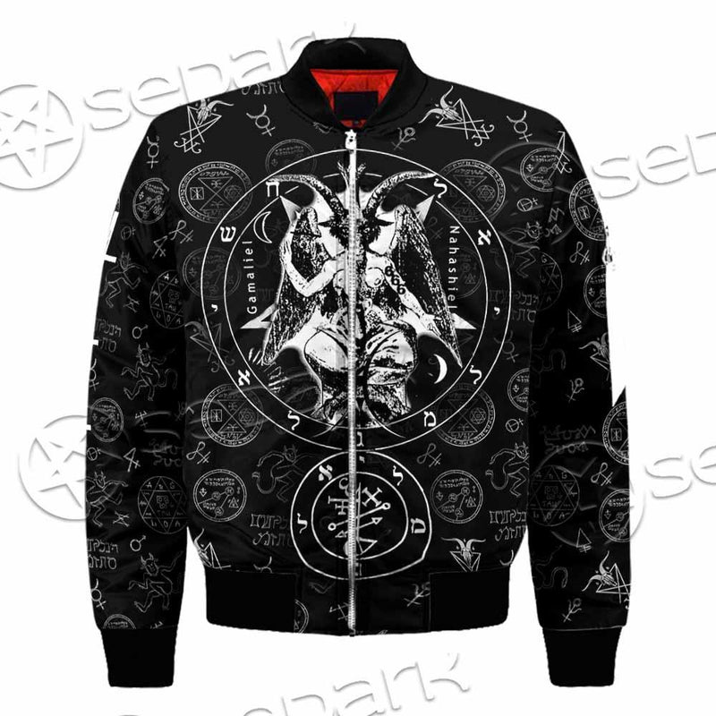 Baphomet Inverted Cross SED-0816 Jacket