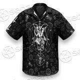 Baphomet Inverted Cross SED-0816 Shirt Allover