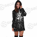 Baphomet Inverted Cross SED-0816 Hoodie Dress