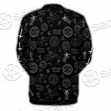Baphomet Inverted Cross SED-0816 Button Jacket