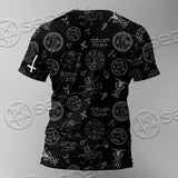 Baphomet Inverted Cross SED-0816 Unisex T-shirt