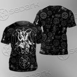 Baphomet Inverted Cross SED-0816 Unisex T-shirt