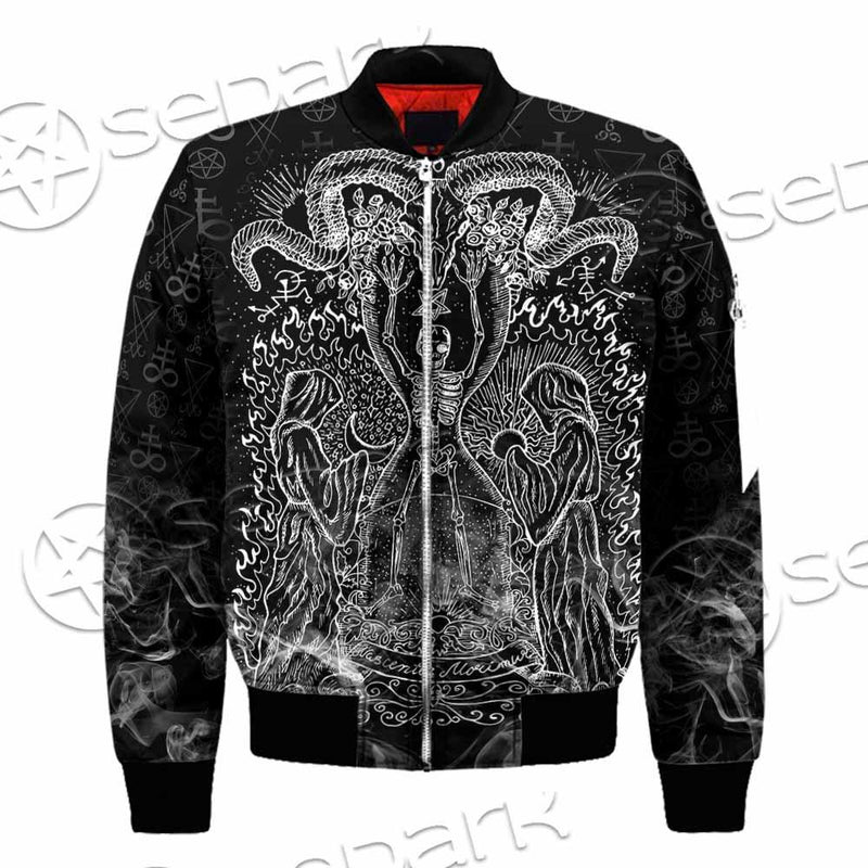 Skeleton Goat Head SED-0817 Jacket