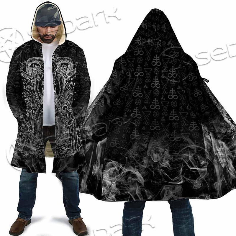 Skeleton Goat Head SED-0817 Cloak