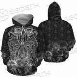 Skeleton Goat Head SED-0817 Hoodie & Zip Hoodie