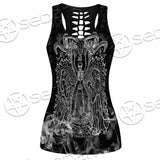 Skeleton Goat Head SED-0817 Women Tank Top