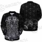 Skeleton Goat Head SED-0817 Button Jacket