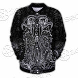 Skeleton Goat Head SED-0817 Button Jacket