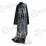 Skeleton Goat Head SED-0817 Sleeved Blanket