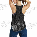 Skeleton Goat Head SED-0817 Women Tank Top