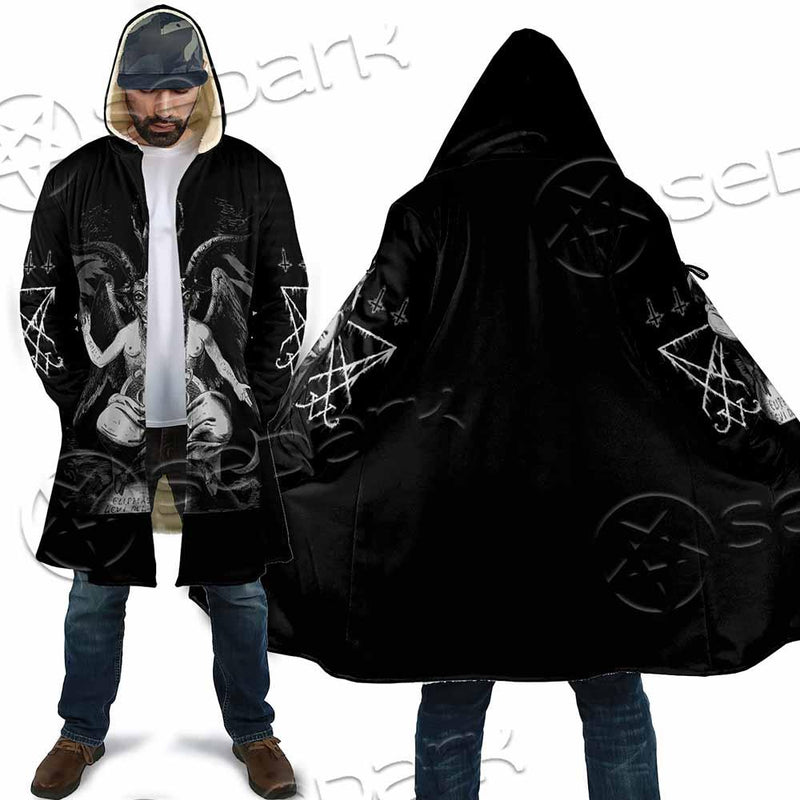 Baphomet Lucifer Sigil SED-0818 Cloak
