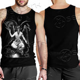 Baphomet Lucifer Sigil SED-0818 Men Tank-tops