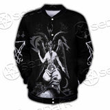 Baphomet Lucifer Sigil SED-0818 Button Jacket